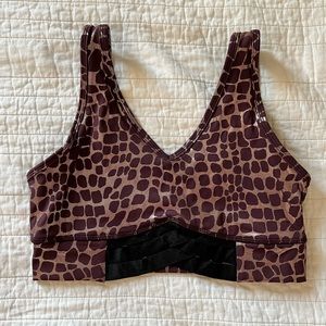 Til You Collapse Sports Bra